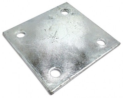 buy_galvanised_base_flange_plate_6_inch_130mm_square_jp_s_metal
